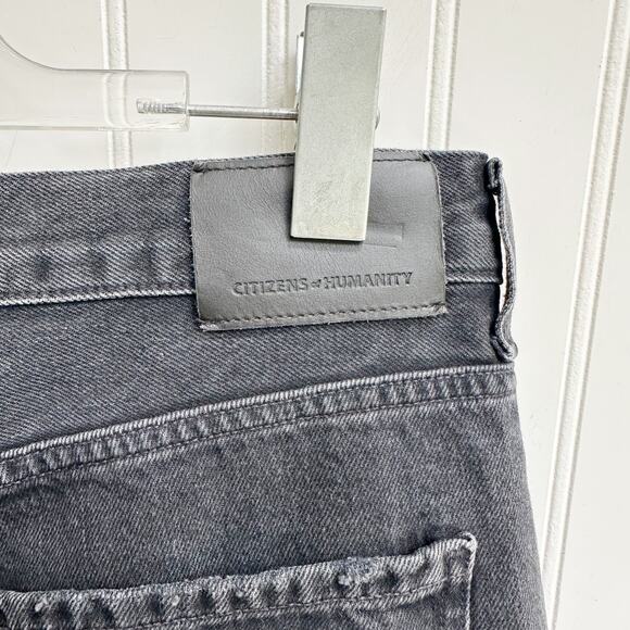 Citizens of Humanity Annina Black Baggy Low Rise Wide Leg Relaxed Jeans 29 - Picture 11 of 15